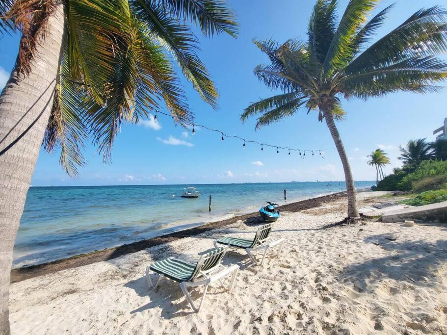 2 Rooms Apartment With Private Beach In Puerto Juarez Cancún Exterior foto
