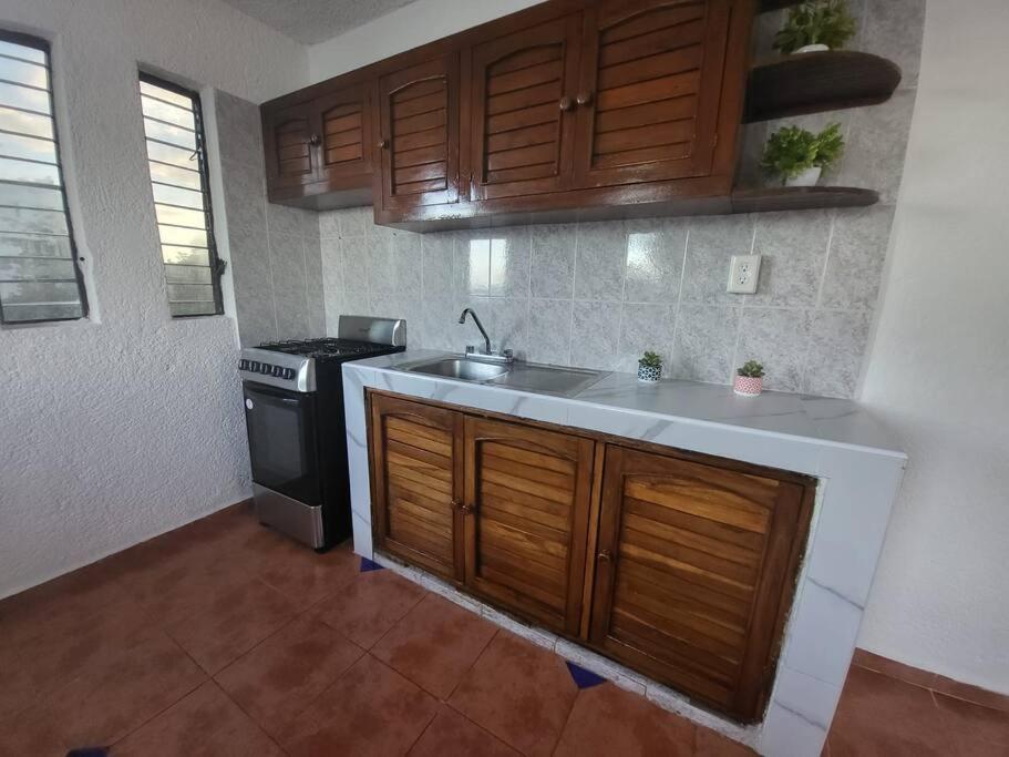 2 Rooms Apartment With Private Beach In Puerto Juarez Cancún Exterior foto